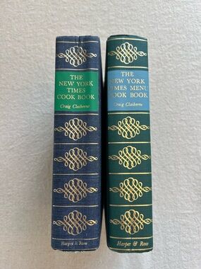 Vintage New York Times Cookbook & Menu Cookbook Set – Harper & Row